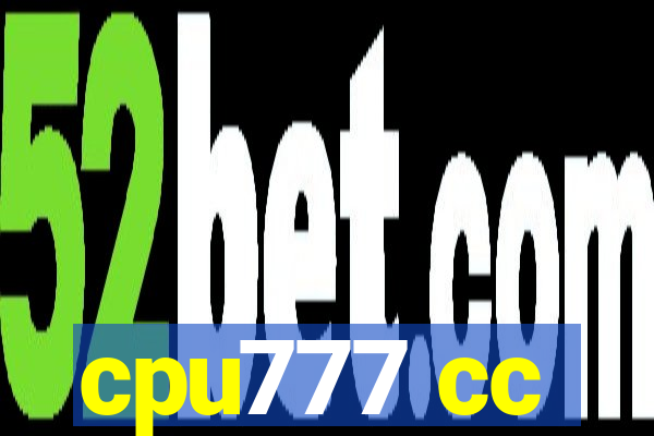 cpu777 cc